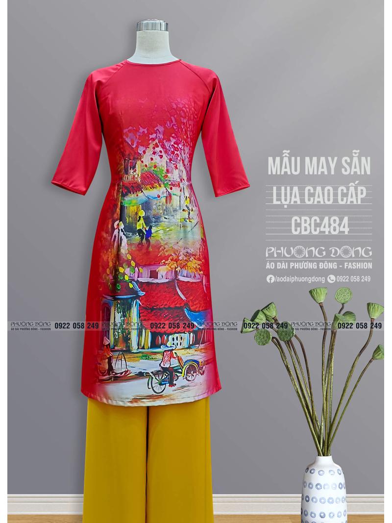 Áo Dài Cách Tân Lụa Cao Cấp CBC484